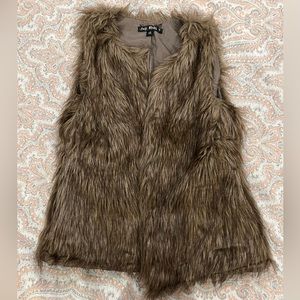 Furry vest